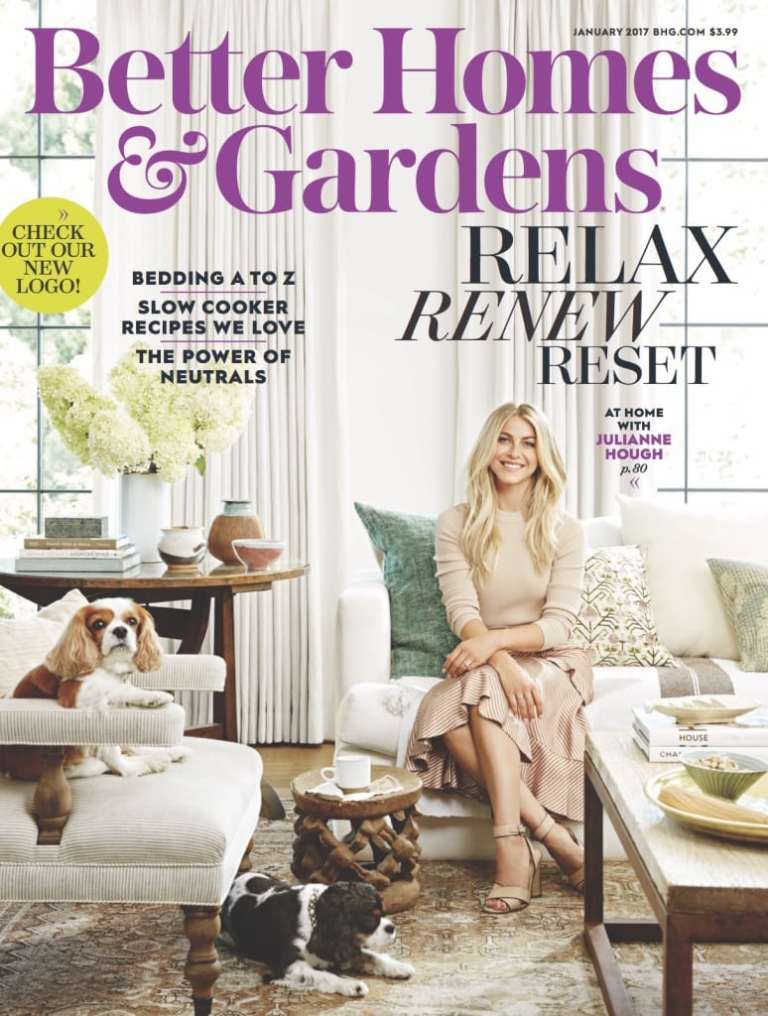 tạp chí nội thất nổi tiếng Better Homes and Gardens